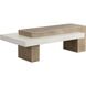 Herriot 56 X 28 inch Light Brown / Summer Sand Outdoor Coffee Table